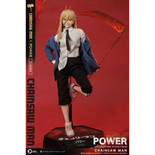 定金包邮 ASMUS TOYS阿司马玩具 1/6 链锯人 帕瓦 可动人偶 雕像