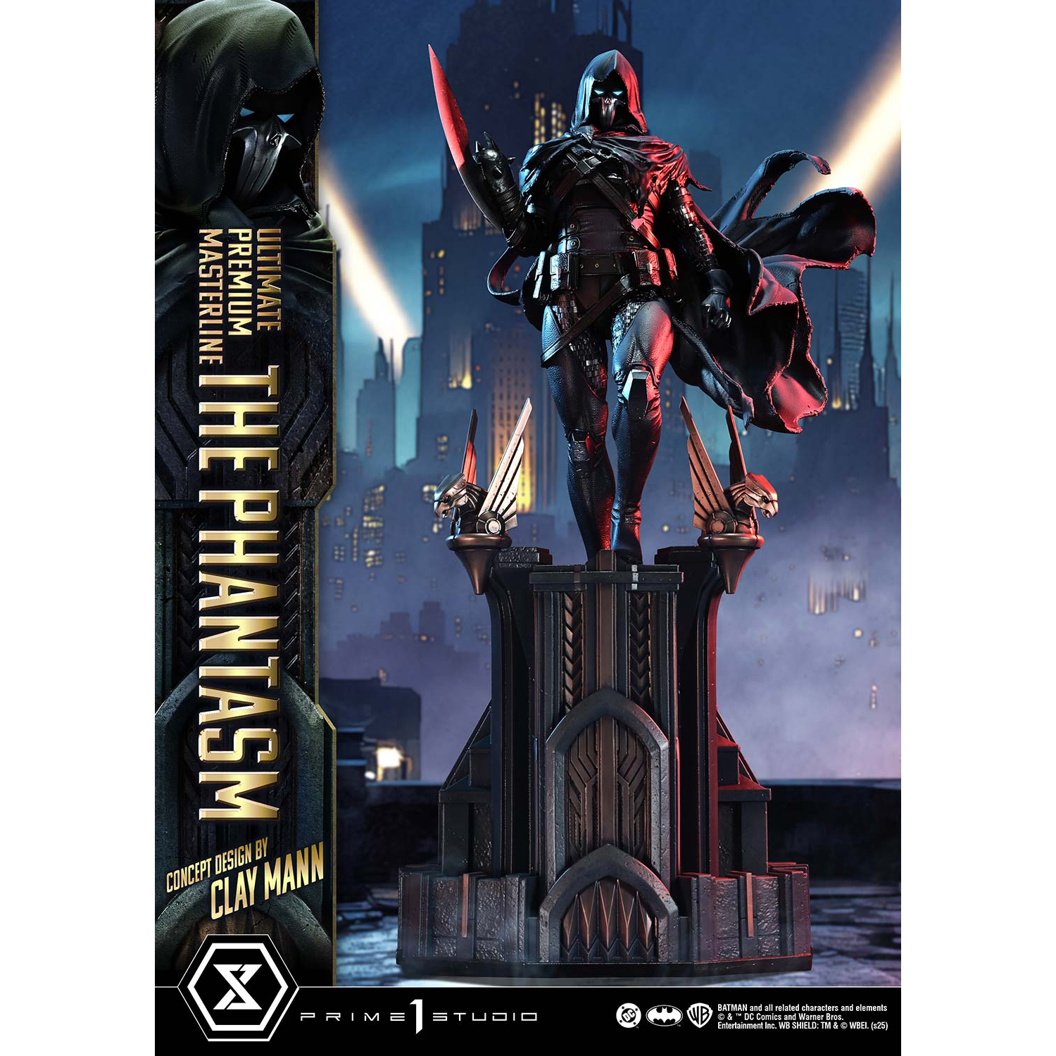 【定金】Prime 1 Statue 1/4 蝙蝠侠 漫画 幻影人 雕像手办