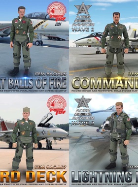 【定金】 Ramen Toy 1/12 Aces of Aviation Wave 2 系列 人偶