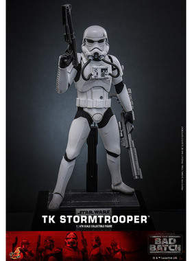 定金包邮  HOTTOYS HT 1/6 星球大战 异等小队 TK暴风兵 可动人偶