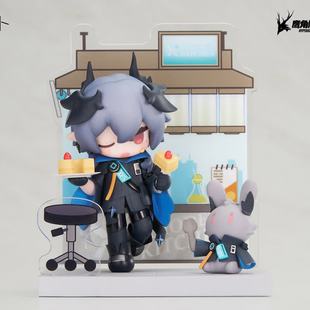 【定金包邮】明日方舟 APEX TOYS 来份甜点Q版 逻各斯 银灰 手办