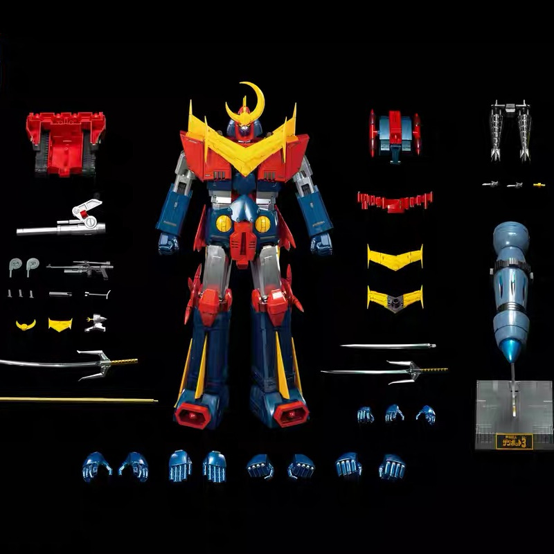 定金包邮 无敌超人赞波3 KingArts 合金可变形成品 手办模型