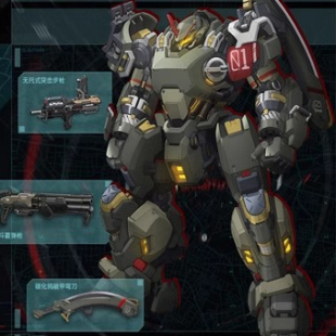 先行定金 MOSHOW模寿 国创机甲 先祖效应 精英级近卫兵特战型暴君