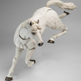 【定金包邮】非玩玩具 封魔榜 白马 棕马 1/12 可动人偶