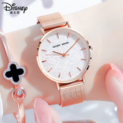 Disney watch female gypsophila temperament ins wind summer girl niche light luxury ladies mechanical steel strap watch