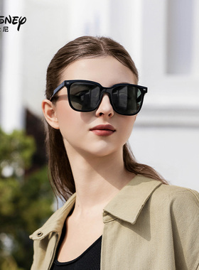 迪士尼太阳镜防紫外线大方框墨镜