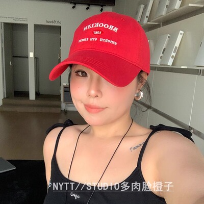 【橙子家】54-64大头围2025夏季新款棒球帽显脸小宽帽檐鸭舌帽