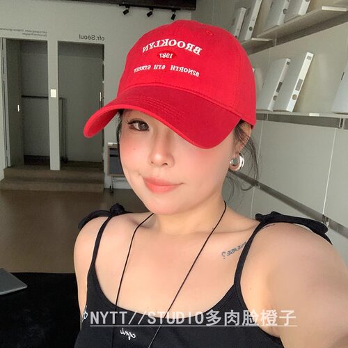【橙子家】54-64大头围2025夏季新款棒球帽显脸小宽帽檐鸭舌帽