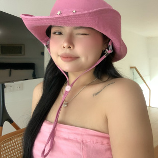 户外登山帽大头围54-62夏季大帽檐防晒渔夫帽徒步遮阳太阳帽子女