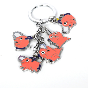 电锯人挂件链锯人钥匙扣人波奇塔公仔电次海报合金项链玛奇玛帕瓦