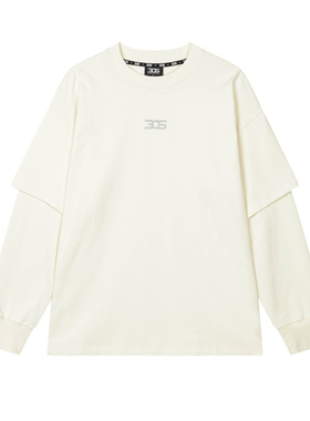 泛德巴弗篮球ins运动卫衣假两件30523AW030