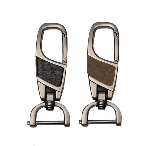 高档金属汽车钥匙扣枪色贴皮扣银色不贴皮扣配袋子和螺丝刀供批发,汽车用品/电子/清洗/改装,车用钥匙扣,淘宝优惠券,粉丝福利购,淘宝优惠卷