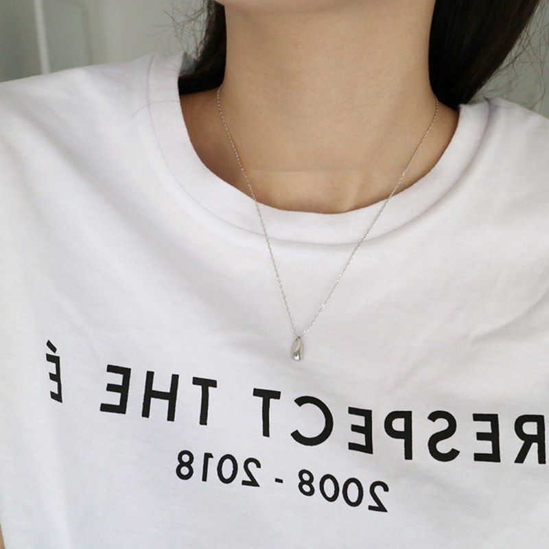 配饰锁骨链首饰珍珠高级感轻奢小众项坠装饰毛衣高级感风女小众纯