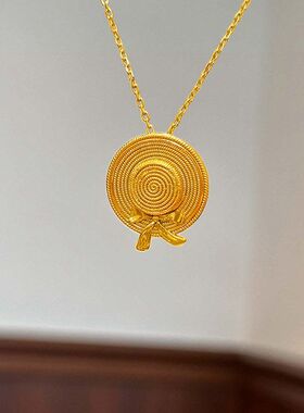 项链草帽个性夏季时尚高级感设计