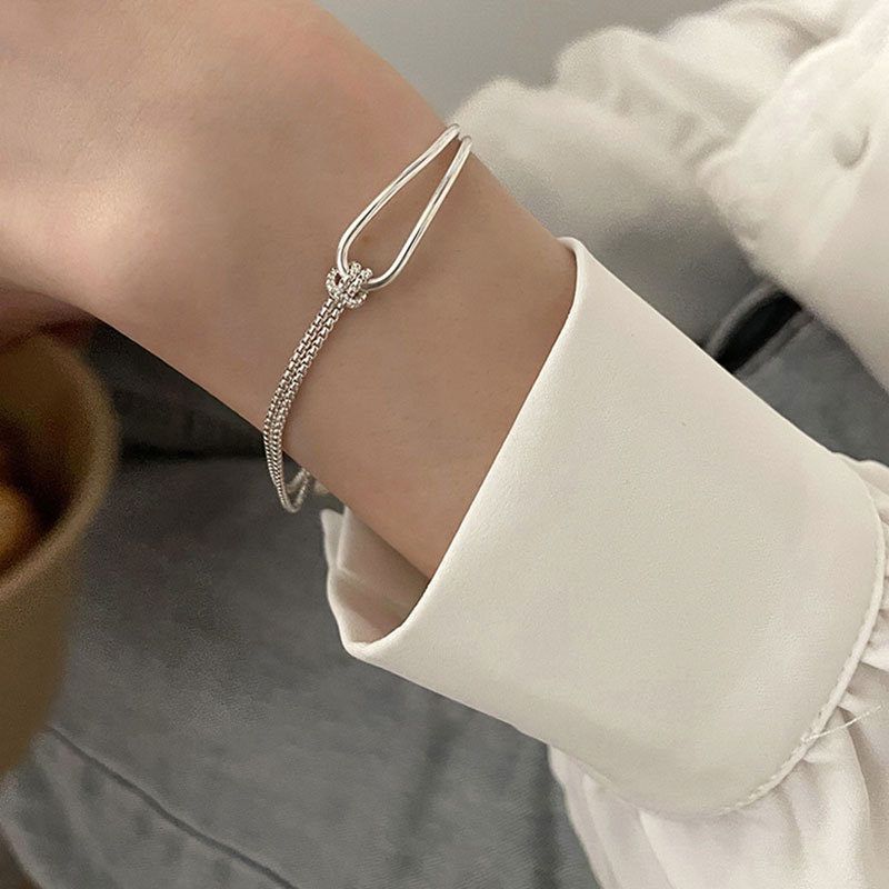 024项链女纯银999配饰锁骨链首饰