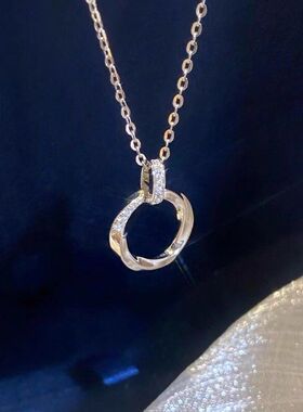 带批发女友双环钻直播礼物新款