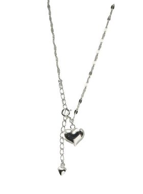 水波项链网红新款锁骨双小简约