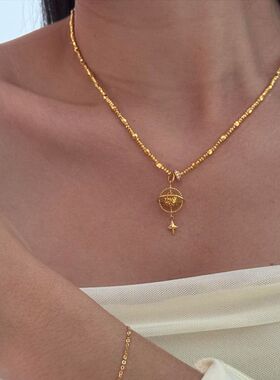 芒星气质简约个性设计感星球时尚