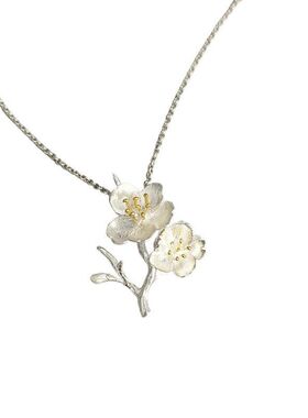 清新花朵项链枝樱花艾瑞雅小唯美