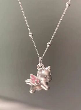 项链独角兽新款挂坠生日礼物直播