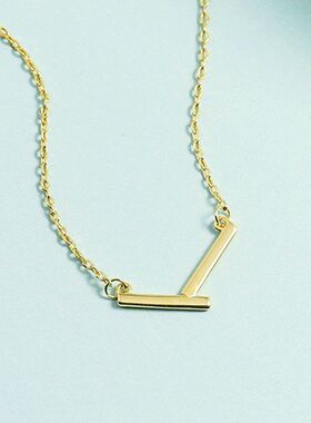 新款三角简约锁骨批发直播几何