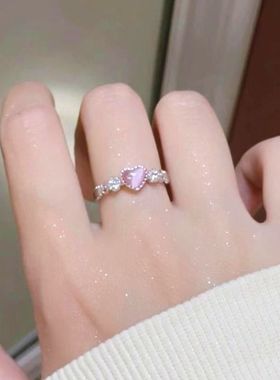 心项链女纯银999配饰锁骨链首饰