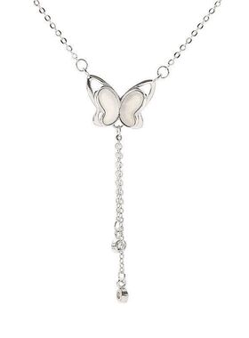 锁骨流苏女款甜美不锈钢韩版颈链