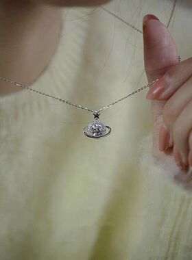 镶钻链女情人节设计感轻奢小众