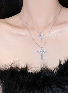 新款女式链十字架跨境项链时尚