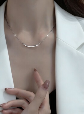 简约韩版ins铜盒子链女项链