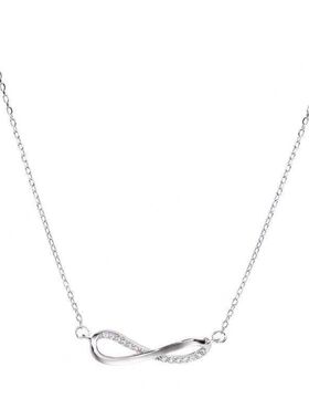 风小众莫比项链项链金色链网女