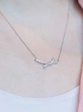 锁骨女轻奢浪漫少女项链链小众