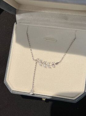 简约项链毛衣高级感奢小众女轻