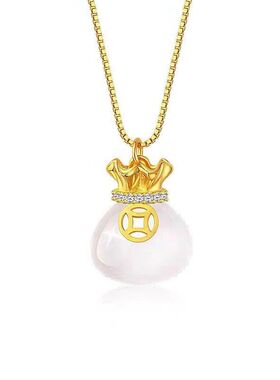 链时尚锁骨项链饰品女珠福袋设计