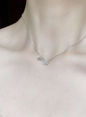 双气质钻清新项链批发百搭女日