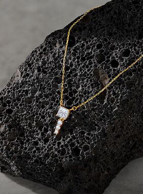 横条项链潮女链小众轻奢极设计