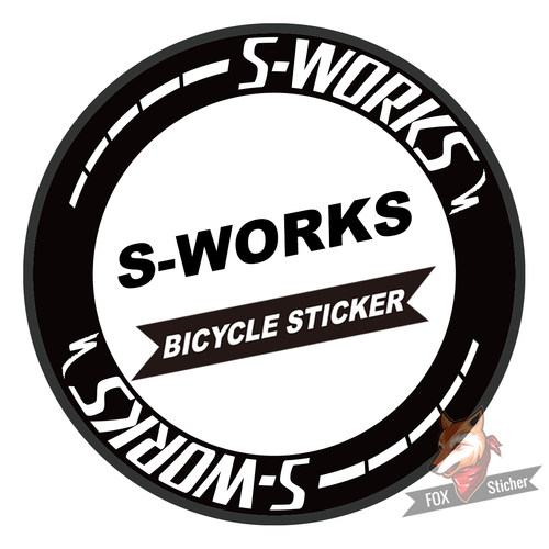 自行车改装 SWORKS 轻量化装饰贴纸多种尺寸防水防晒多色可选