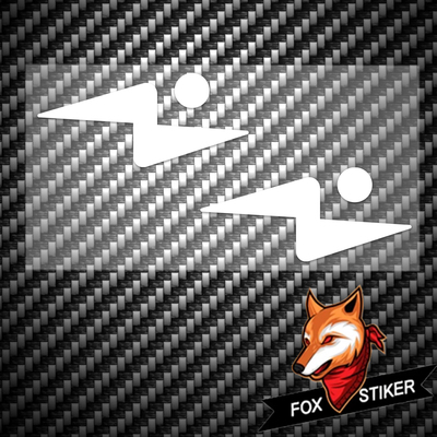 factor 前叉logo 图标贴纸 公路车自行车周边装饰创意贴花