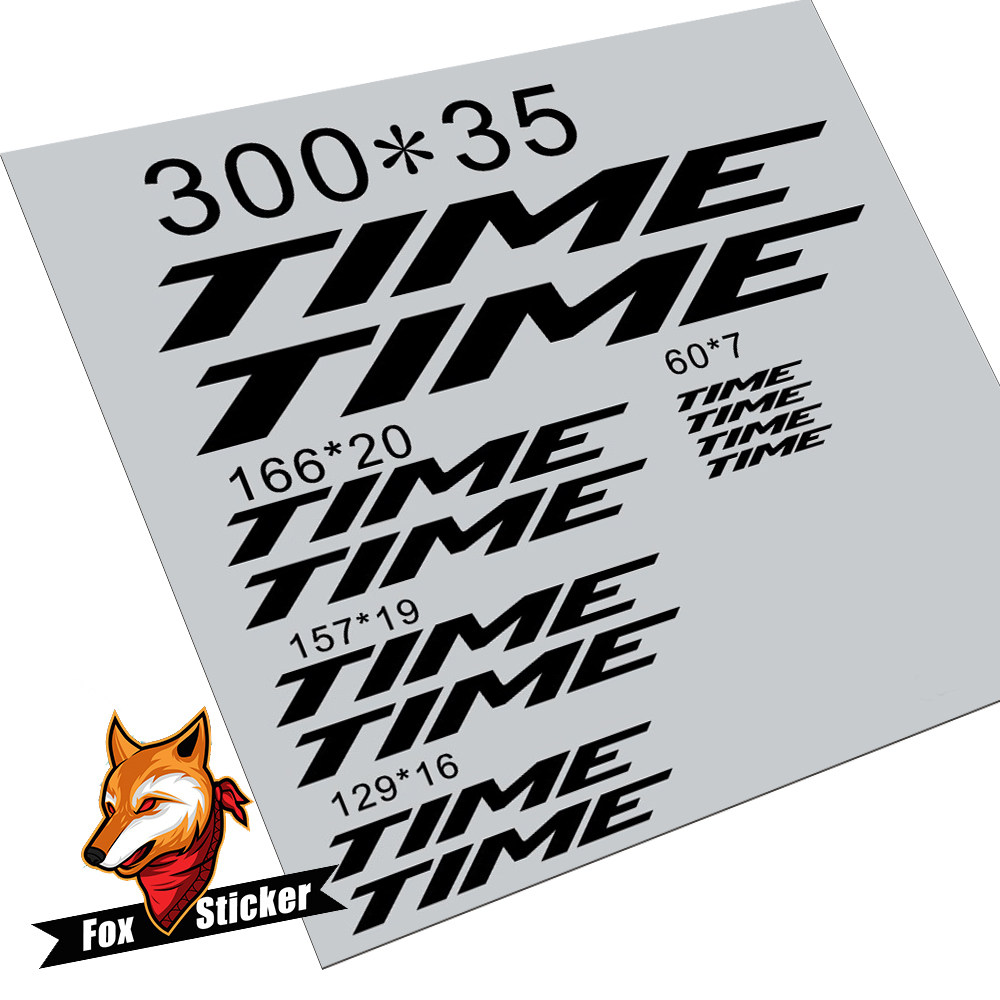 适用于骓特TIME公路车贴纸自自行车贴纸/反光贴