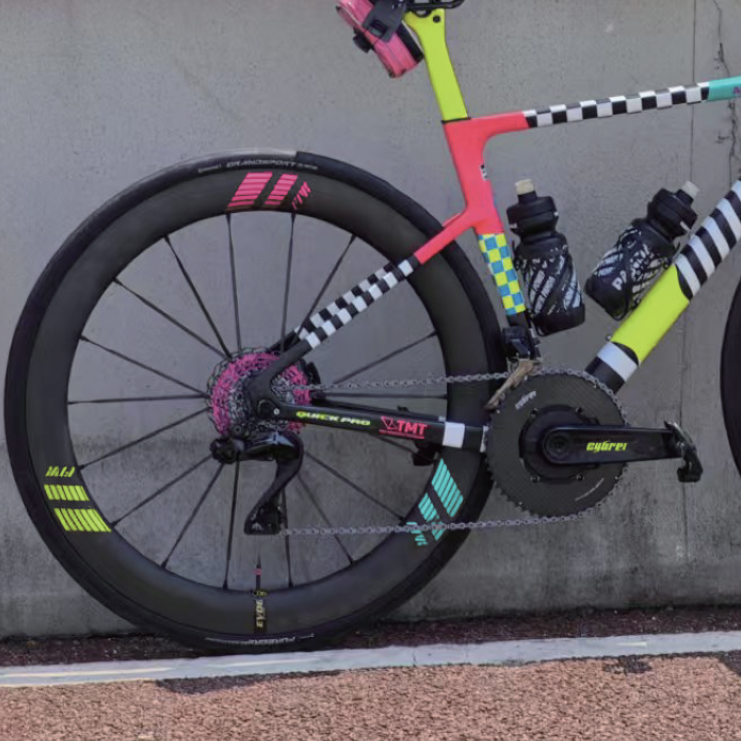 Farsports-s6pro-Evo 轮组贴纸装饰创意曲柄贴纸