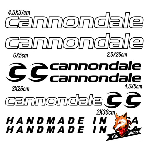 自行车架改装 CANNONDALE 轻量化装饰多种尺寸防水防晒多色可选
