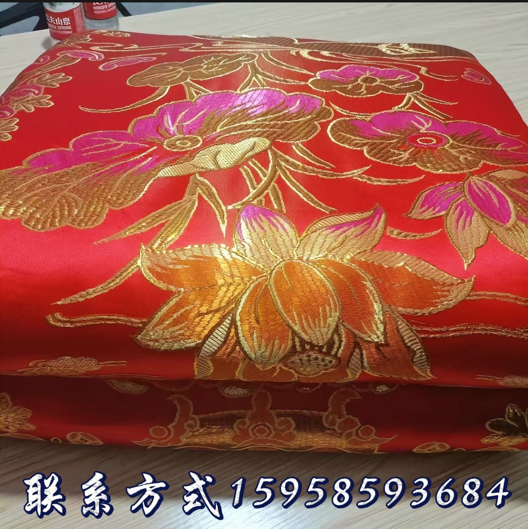 5床起批新款手工加厚棉花寿被男女寿被殡葬用品盖被白事丧事寿被