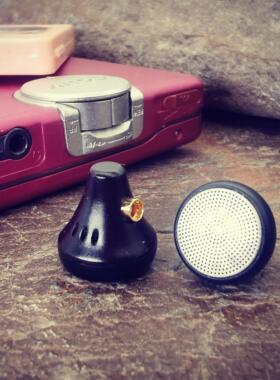 鸣匠睡眠耳机【乌稍】实木平头小口径旗舰低阻直推实木耳机乌木