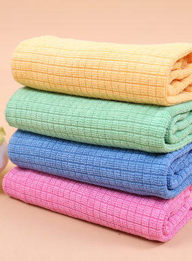 超细纤维4P抹布擦玻璃布吸水不掉毛无水印无痕清洁布8条价