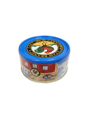 包邮雄鸡标矿泉水浸金枪鱼块罐头低纳Ayam brand tuna water150g