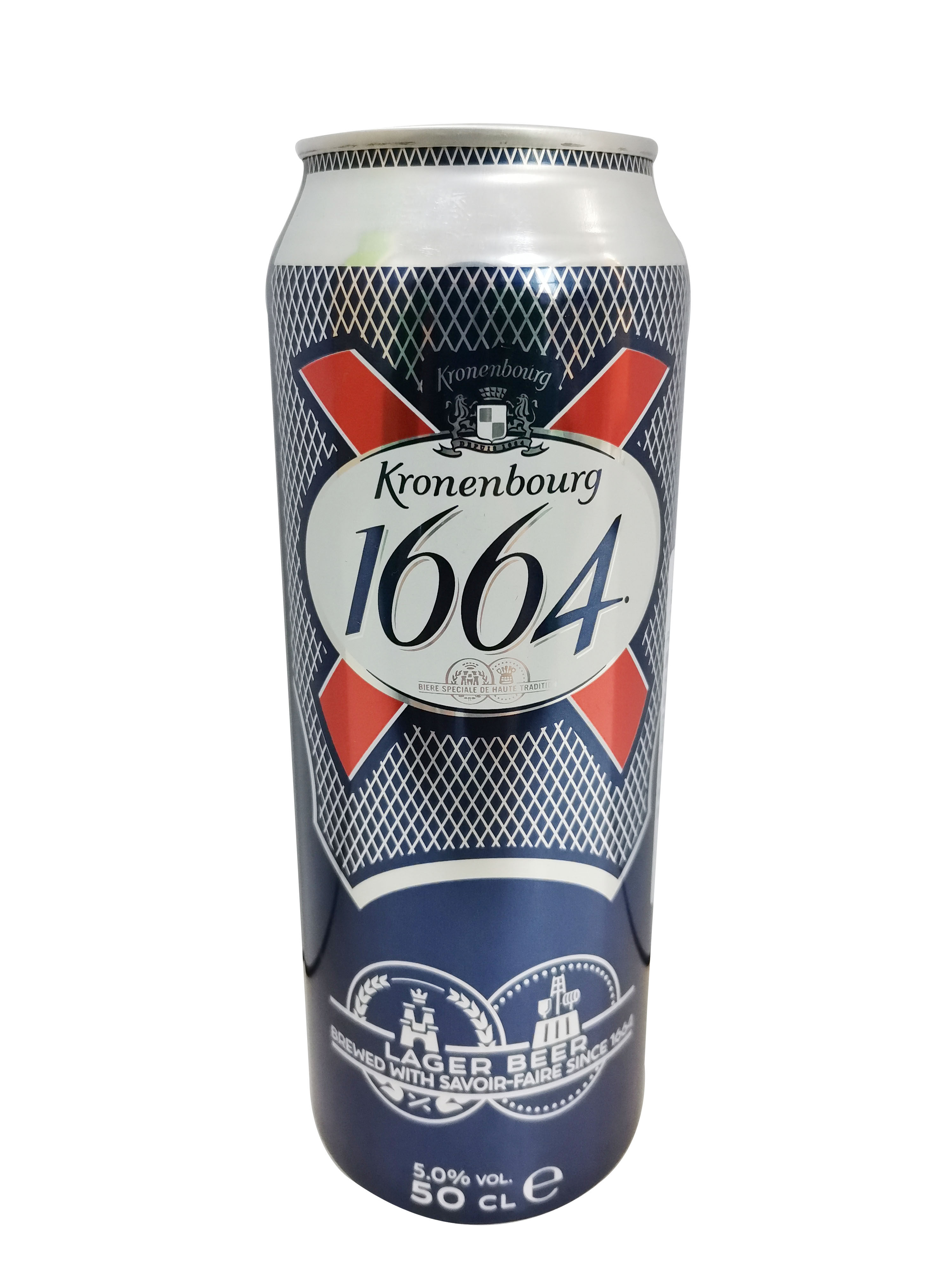 包邮柯蓝佰格罐装啤酒新旧包装随机1664 kronenbourg beer 500ml