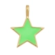 Прозрачный L19 (пятиугольная звезда, зеленый)
