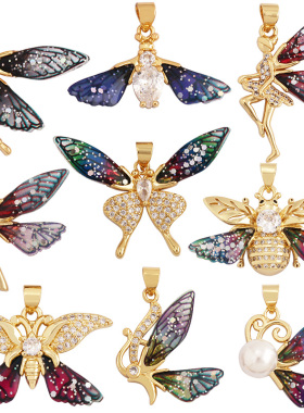 挂件亚克力手链昆虫欧美