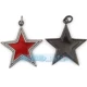 Тип А пятиконечная звезда красная 1 шт.