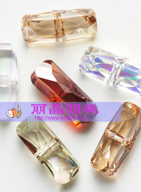 正品奥地利水晶 #5534 15X5mm 中孔条形 单个装